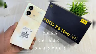POCO X6 NEO 5G Unboxing 📦