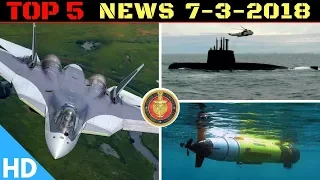 Indian Defence Updates : Russia Needs India for SU-57,DRDO Underwater Vehicle,US India 2+2 Meeting