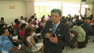 Fijian Acting PM's Presentation at the 2nd Round Nationwide Civil Servants at, Suva