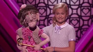 Darci Lynne The Ventriloquist All Performances - Americas Got Talent