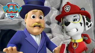 汪汪隊拯救了懸崖邊的韓丁納市長！ - PAW Patrol 汪汪隊立大功 - 兒童卡通