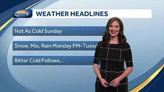 Watch: Mild air with some sun today