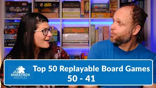 Top 50 Replayable Board Games of All-Time | 50 - 41 |