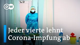 Impfkampagnen treffen auf Impfskeptiker | Coronavirus-Update