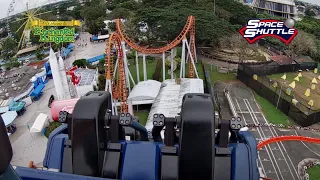 Space Shuttle POV @ Enchanted Kingdom (BACK ROW)