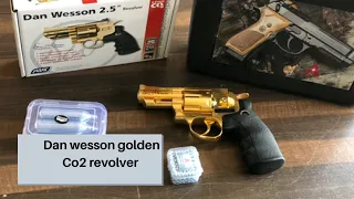 Golden Dan wesson 2.5 inch co2 BB revolver