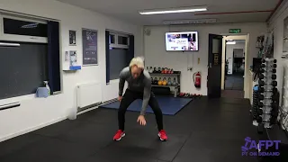 Floor Tap Squat Jacks