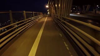 NYC Cycling Queensboro Bridge at Night to Long Island City