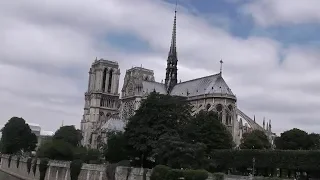 NOTRE DAME CATHEDRAL PARIS, FRANCE outside structure PHOTOS AND VIDEO