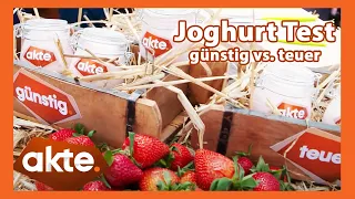 Joghurt Test: Teuer gegen billig | Akte | SAT.1