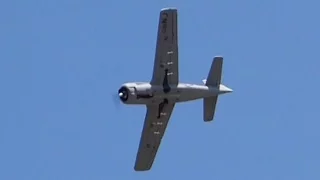 Dynam T-28 Aerobatic manoeuvres