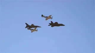 F-16 Viper Demo Team - Heritage Flight 2018