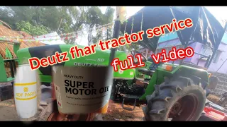 #deutz fhar Agroulux 50 4wd service/deutz fhar tractor millage test/