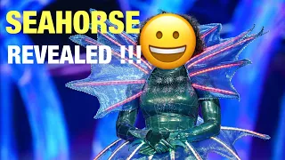 The Masked Singer The Seahorse REVEALED As Legendary Pop Star (Episode 2)