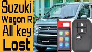 Suzuki wagon R!all#key lost #autel km100 #vvdi #smart key 2022 #modile