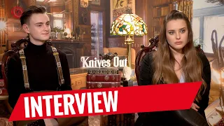 Katherine Langford & Jaeden Martell Interview | KNIVES OUT - MORD IST FAMILIENSACHE