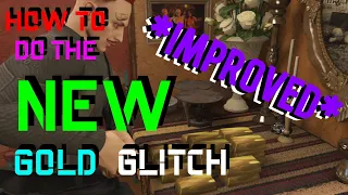 HOW To Do The NEW Gold Glitch SOLO *IMPROVED* - Cayo Perico