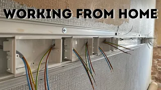 Dado Trunking in a House? Home office Sockets - Electrician
