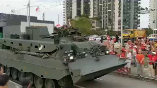 SAF Leopard Armoured Recovery Vehicle in Bishan