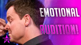 Dad Heartfelt Audition For His TWO Daughters LEAVES Judges in Tears on Britain's Got Talent!