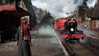 What Happens If You DON'T MOVE For 24 Hours In Hogwarts Legacy? (Hogsmeade Station)