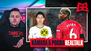 GamerBrother REALTALK über KAMADA zu DORTMUND und die KARRIERE von PAUL POGBA 🤔