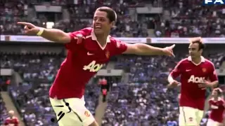 Chicharito Face Goal