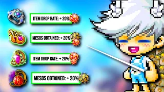 MapleStory Reboot - BEST Meso and Drop Gear Guide!!