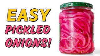 the EASIEST Way to PICKLE Onions!