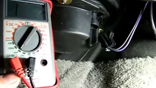 Heater Blower Motor Troubleshooting