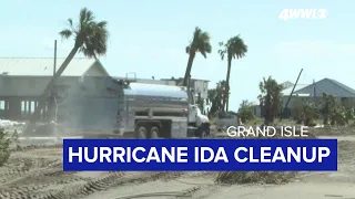 Grand Isle residents picking up the pieces after Hurricane Ida