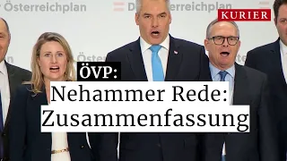 Nehammer-Rede: Das Fazit