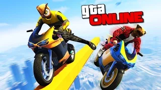 СПАРТАНСКИЙ МОТОПАРКУР ДЛЯ ТОП-ИГРОКОВ В GTA 5 ONLINE ( ГТА 5 МОТОПАРКУР )