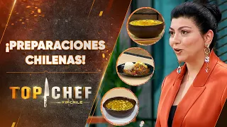 ¡PRUEBA DE FUEGO! 🔥: Los concursantes debieron preparar platillos chilenos - Top Chef Vip