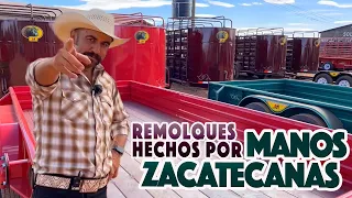 MENONITAS MAESTROS en la fabricación de remolques