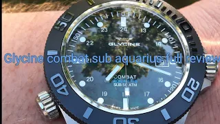 Glycine Combat Sub Aquarius Review