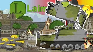 Monster Karlzilla in the capital Part 2 - Cartoons about tanks