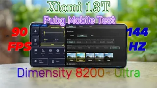 Xiaomi 13T Pubg Test | Xiaomi 13T Pubg Mobile Test | 90 FPS !!! 144 HZ !!!