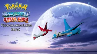 Pokémon Omega Ruby & Alpha Sapphire Soundtrack - Flying on Latios/Latias Theme (Night)