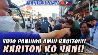 KUNIN KO KARITON KO SIR!! HINDI PWEDE!! BABALIK NANAMN KAYO SA KALYE!! HAWKERS Clearing Operation 🚨