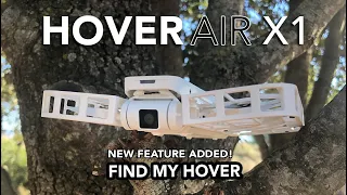 HOVER AIR X1 - New feature added!