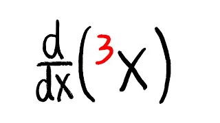 derivative of tetration of x (hyperpower)