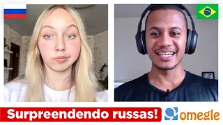 Brasileiro surpreende MULHERES russas ao falar russo fluente no Omegle #22