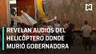 Revelan audios del accidente aéreo donde murió Martha Erika Alonso - En Punto con Denise Maerker