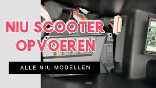 NIU Scooter Sneller Opvoeren Instructies