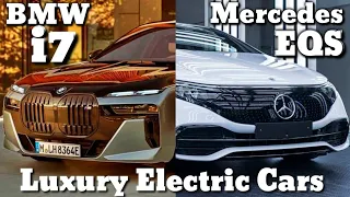 BMW i7 Vs Mercedes EQS Sedan - Powerful Luxury Electric Cars (Which Car Should You Buy?) eqs vs i7