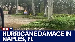 Hurricane Ian damage, flooding in Naples, Florida