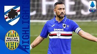 Sampdoria 2-1 Hellas Verona | Quagliarella Scores Late Winner! | Serie A TIM