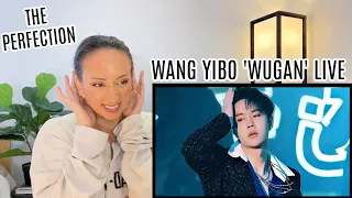 Wang Yibo - Wugan | stage Full Performance at Yuehua Family Concert 2021 REACTION