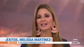 Melissa Martínez le dice adiós a Noticias RCN
